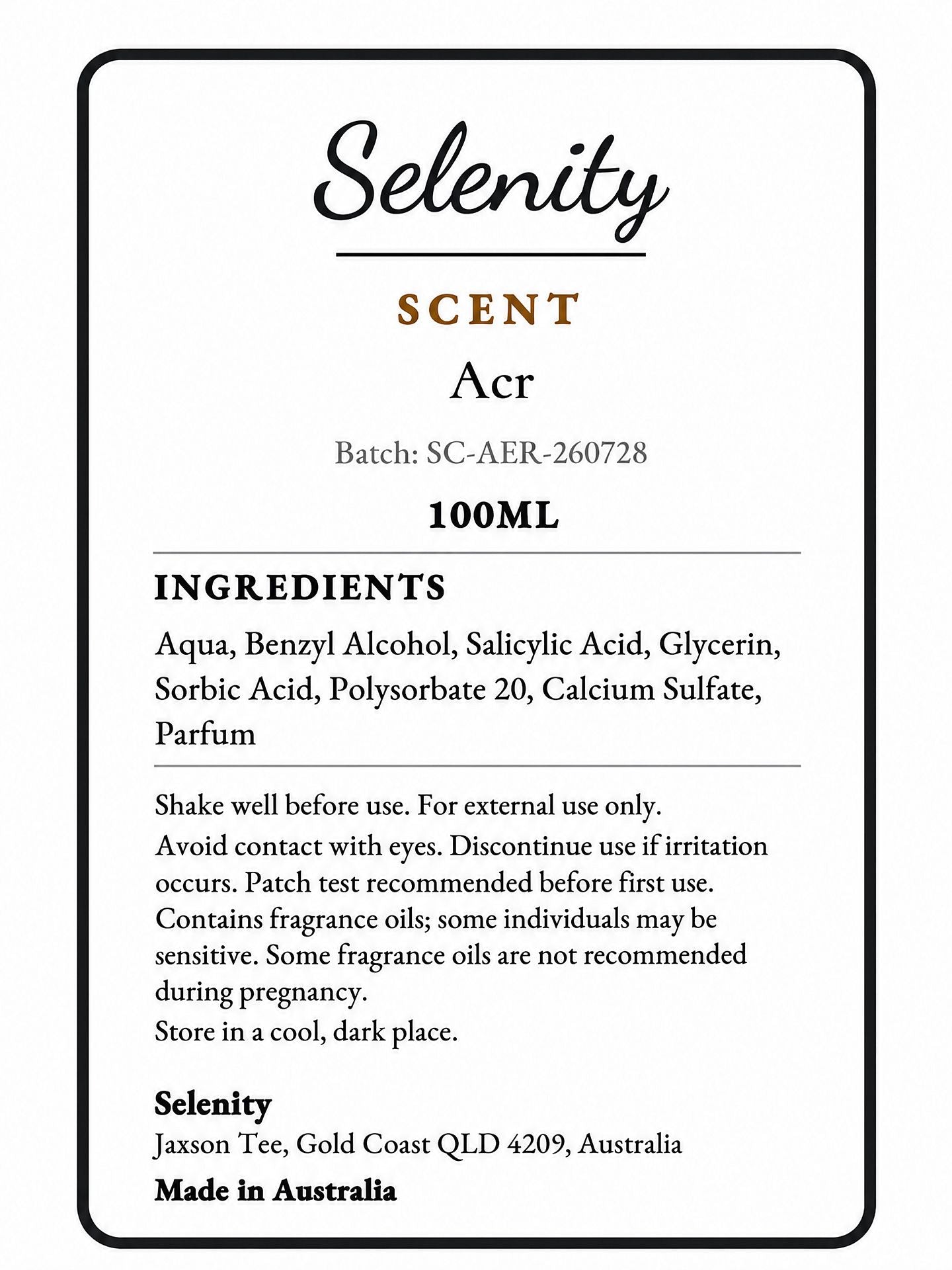 Selenity Scent | Crystal-Infused Fragrance Mist