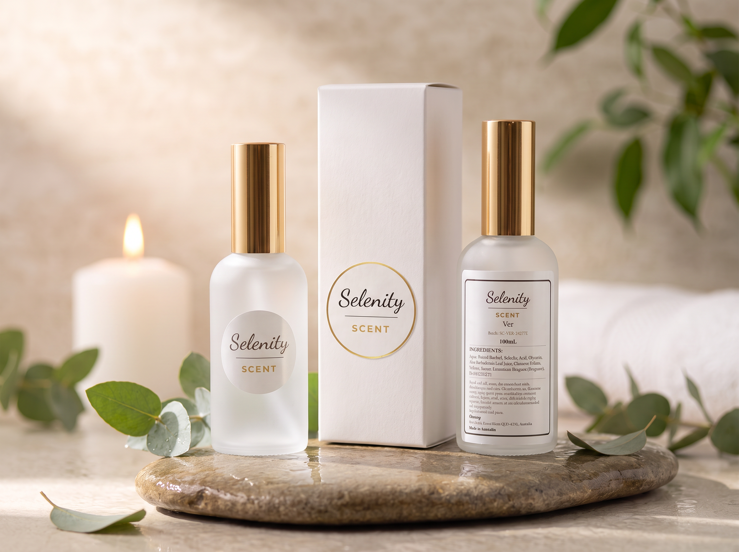 Selenity Scent | Crystal-Infused Fragrance Mist